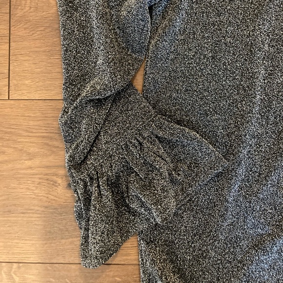 Brand New J.Crew Sparkle Top with Belle Sleeves - Picture 2 of 2